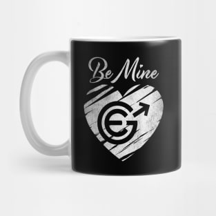 Valentine Be Mine Evergrow EGC Coin To The Moon Crypto Token Cryptocurrency Blockchain Wallet Birthday Gift For Men Women Kids Mug